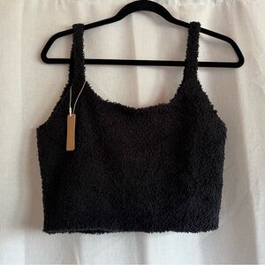 SKIMS Sherpa Crop Tank